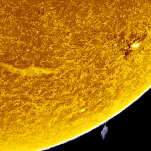 5月8日の太陽カラー版