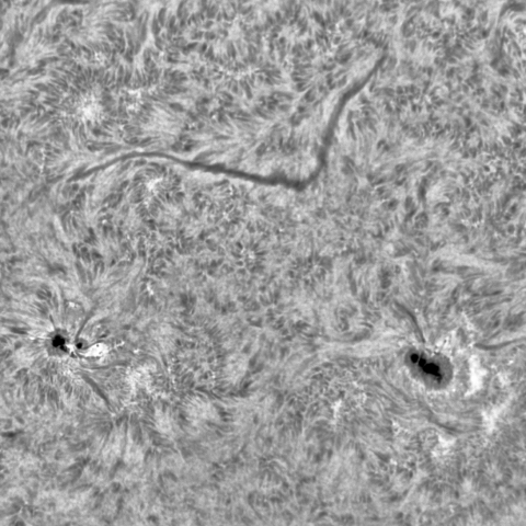 10月15日の太陽 Ha 版