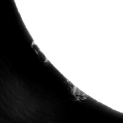 10月21日の太陽 Ha 版