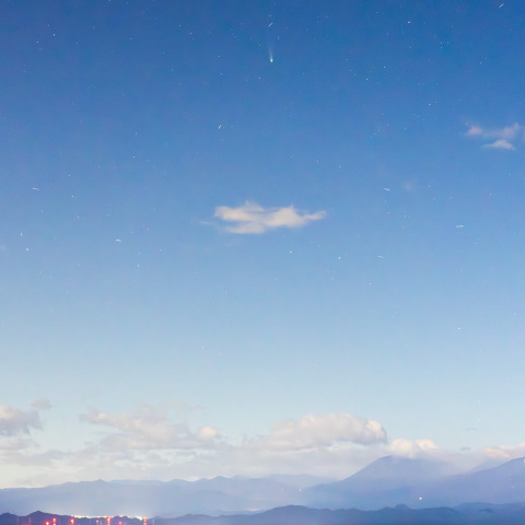 レモン彗星を撮ってみました。