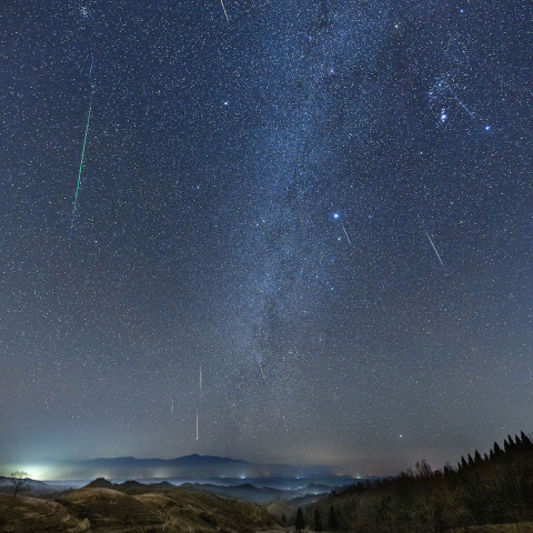 ふたご座流星群