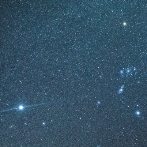 シリウスとオリオン座