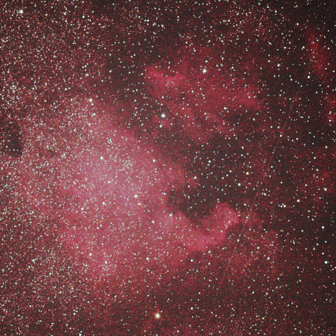 北アメリカ星雲とペリカン星雲