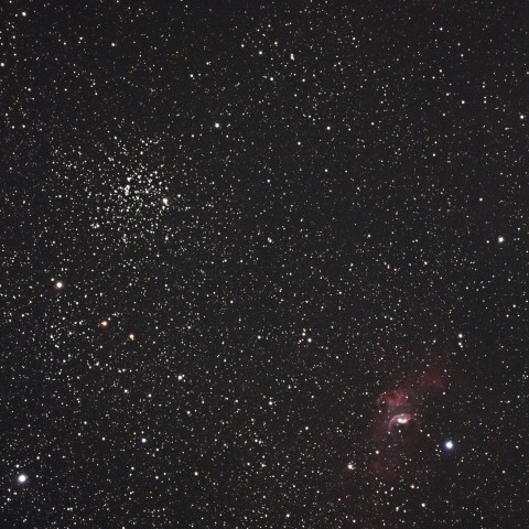M52, NGC7635