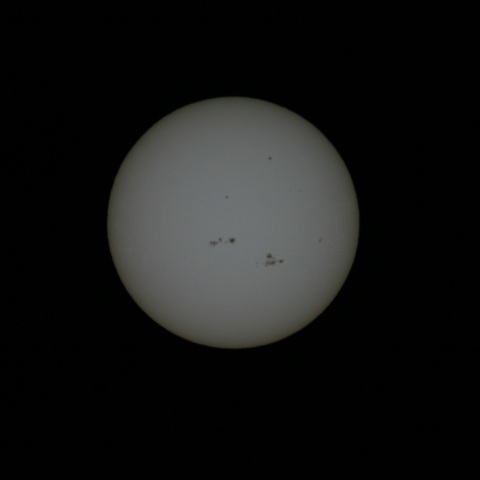 12月19日の太陽黒点