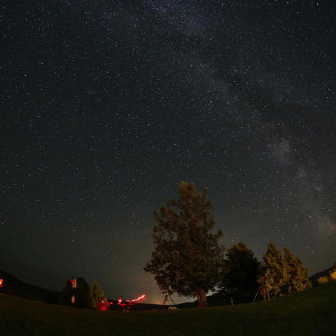 カニータ・リゾート　日食前日のさそり座付近