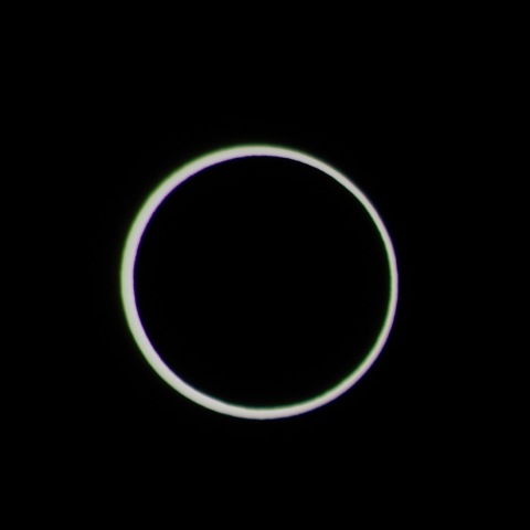 2012年　金環日食