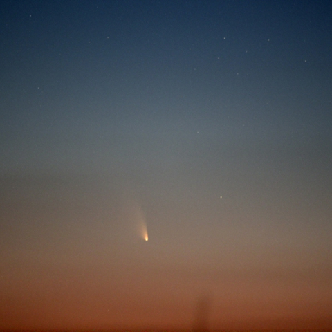 今夕のパンスターズ彗星