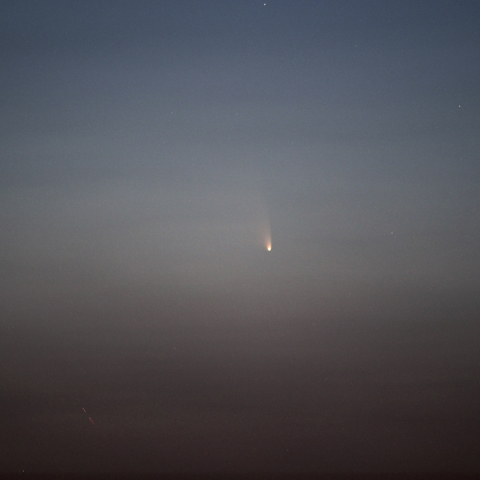 今夕(3/15)のパンスターズ彗星