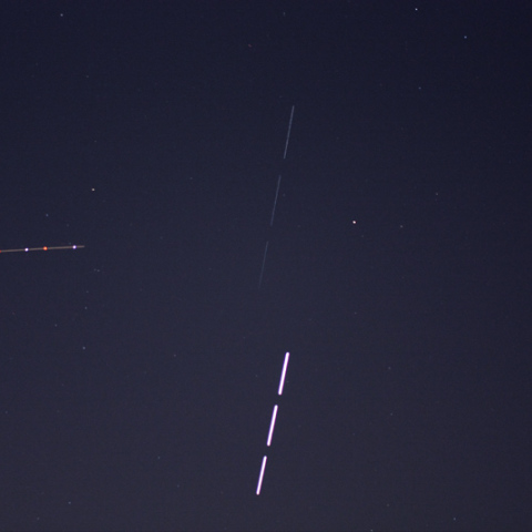 今夜(4/26)のISS とPROGRESS-M 19M補給機