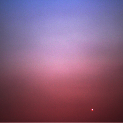 今夜(5/25)の木星とガリレオ衛星と金星と水星