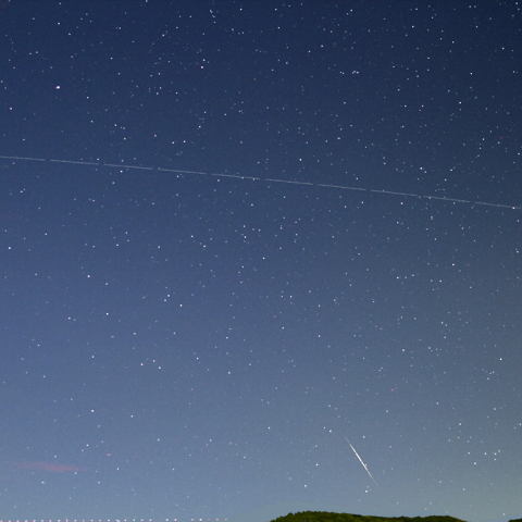 今夕(7/16)のIridium  86号機のフレア20:20～とTiangong 1(天宮1号)20:28～