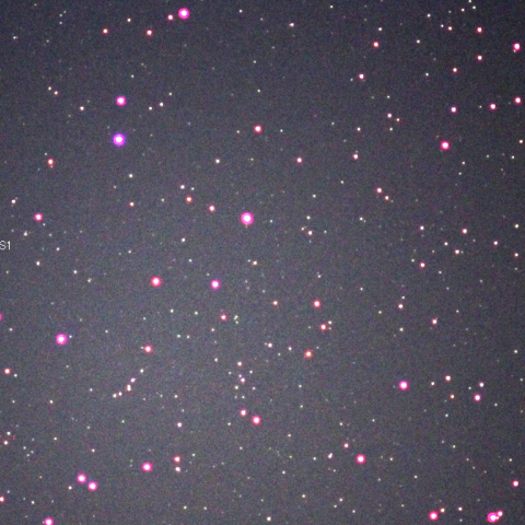 今朝(9/27)ののISON彗星