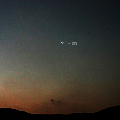 11/8のISS