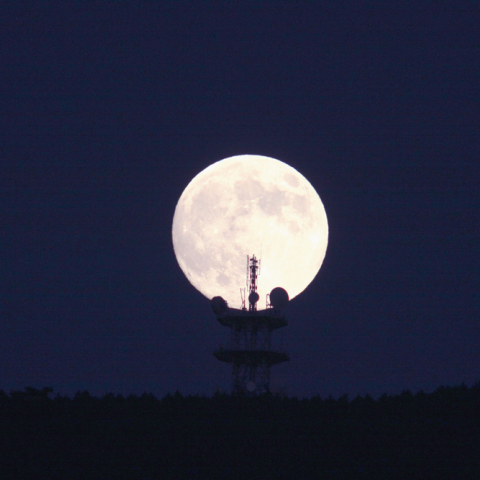 9/8「中秋の名月」の出