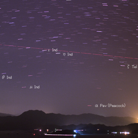 南天のα Pav ピーコック