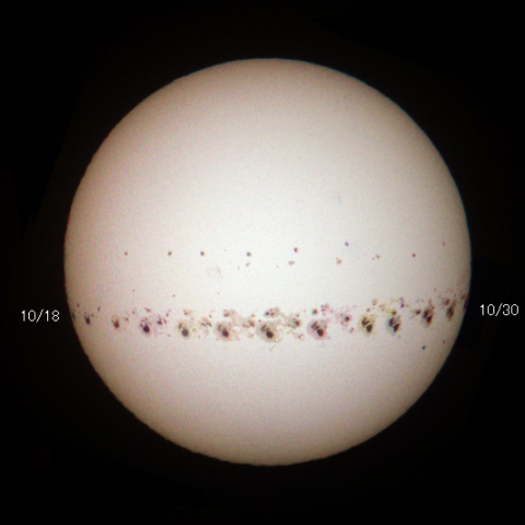 サヨナラ AR12192 黒点群