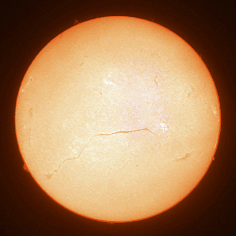 2/9ののＨα太陽面