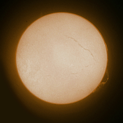 5/29のＨα太陽面