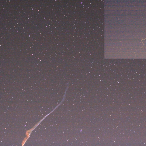 9/12 03:20頃の流星痕