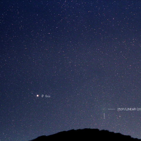 3/25のリニア彗星（252P）