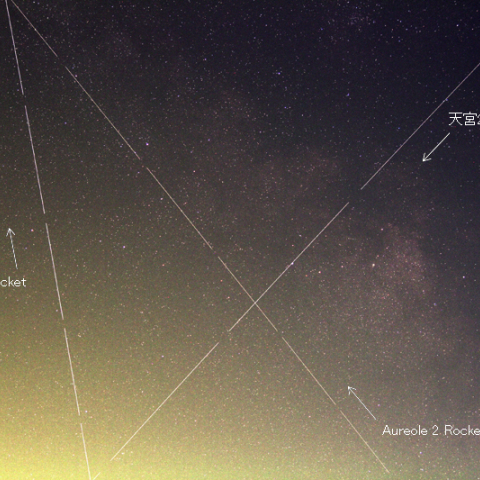 9/23の天宮2号(TIANGONG 2)