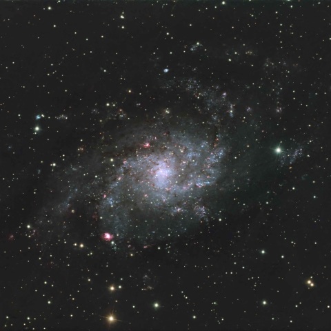 M33　さんかく座銀河