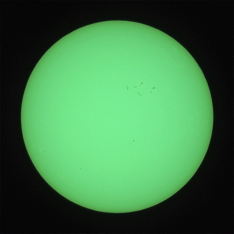 2023/10/7太陽黒点