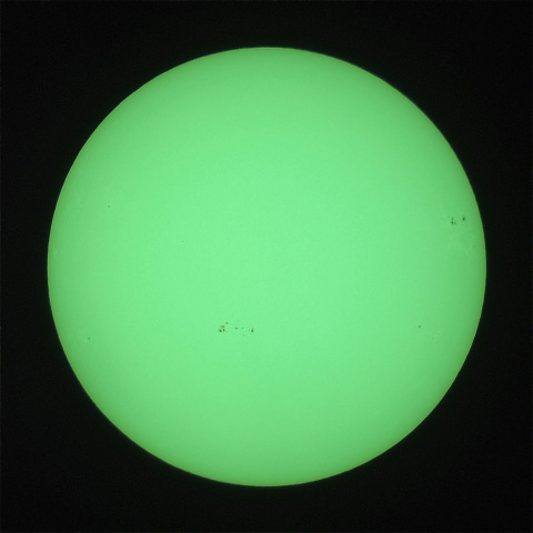 2023/10/10　太陽黒点