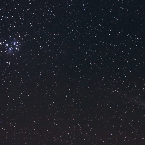 150119ラヴジョイ彗星とM45