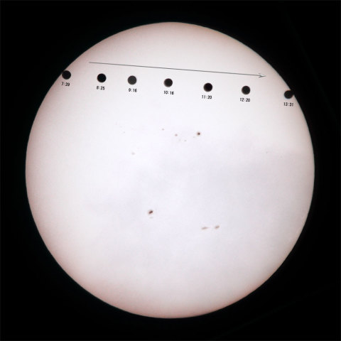 金星太陽面通過