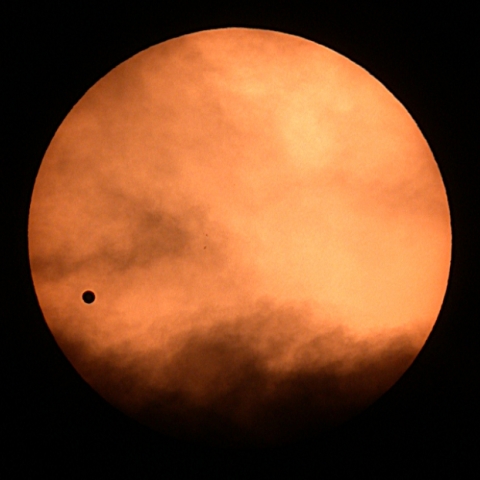 ８年前の金星太陽面通過