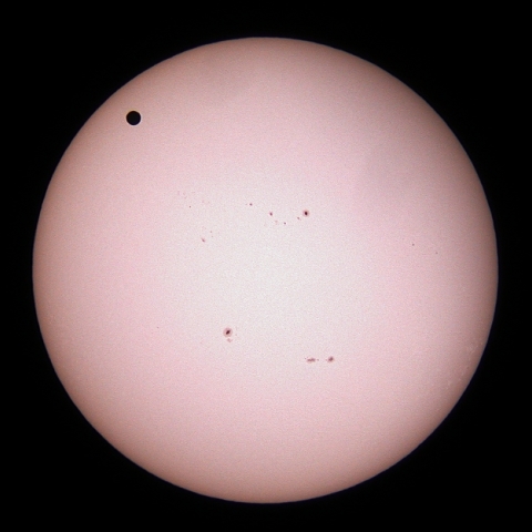 2012年の金星太陽面通過