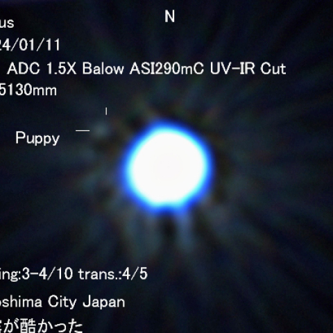 シリウスの伴星