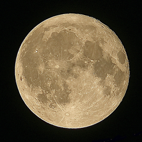 2025年7月11日の満月