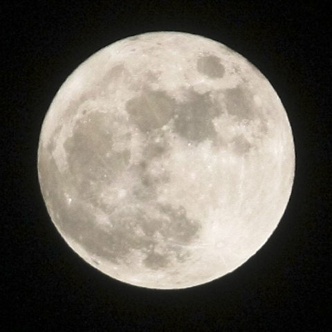 今年最後の満月