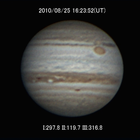 8月25日の木星再処理