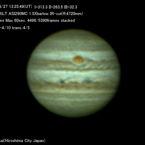 4月27日の木星part1