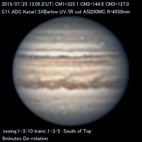 木星2019年7月25日