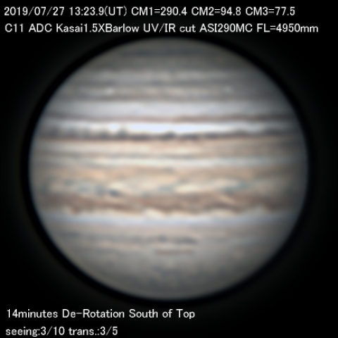 木星2019年7月27日