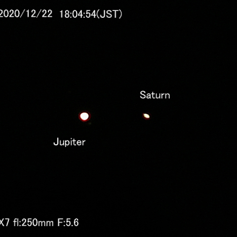 木星と土星の接近