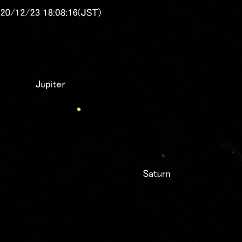 木星と土星の接近