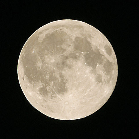 月齢15.7（2020年最後の満月）