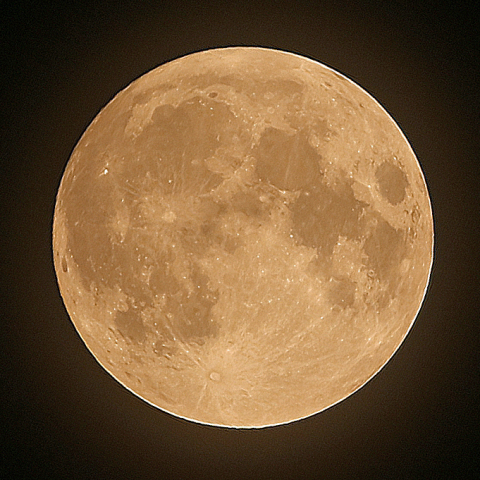 月齢14.1（満月6時間前）