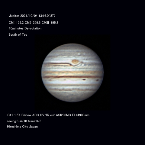 10月4日の木星 part2