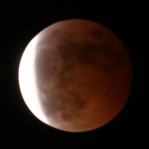 皆既月食終了後5分