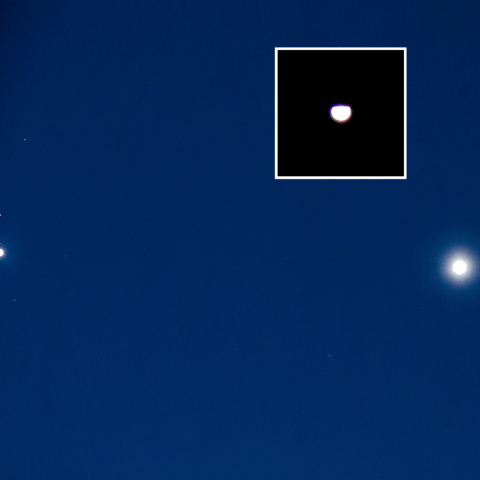 10月26日 金星と木星の接近