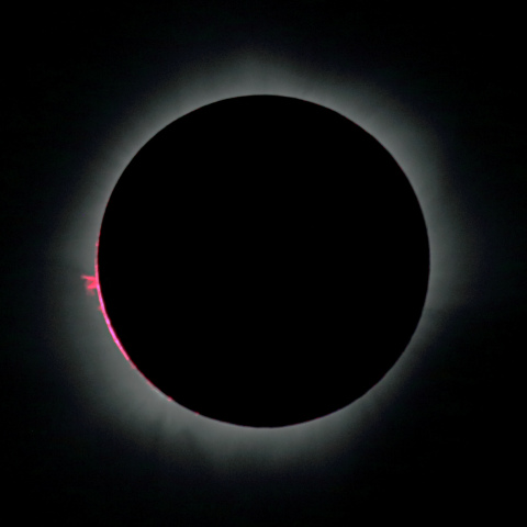 第2接触直後のプロミネンスと彩層