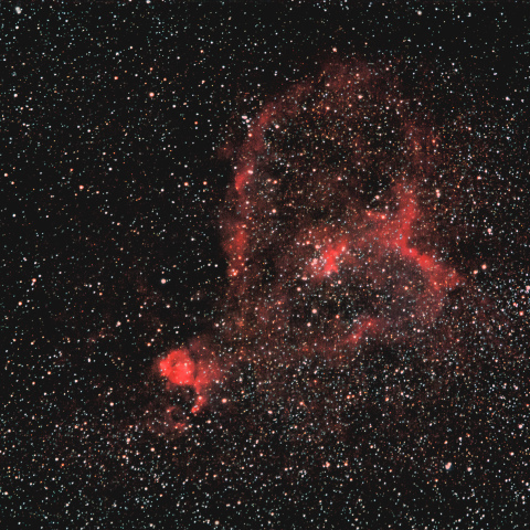 IC1805 ハート星雲