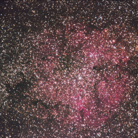 ガーネットスターとIC1396